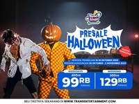 Trick or Treat Saatnya Uji Nyali Seru Trans Studio Bandung Hadir dengan PreSale Halloween Deals yang Bikin Merinding karena Harganya