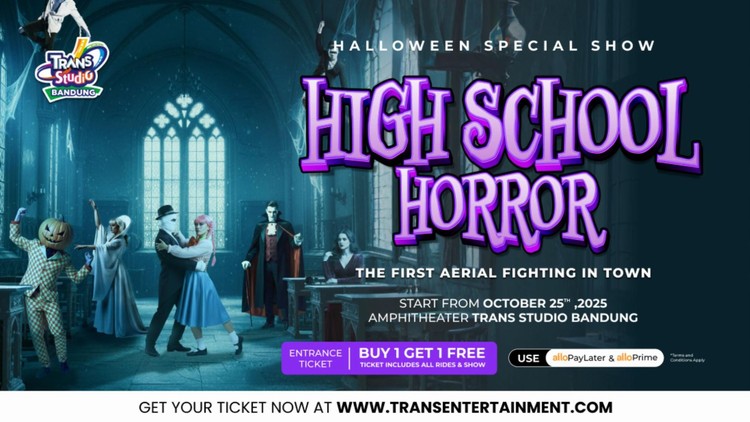 Highschool Horror Sensasi Halloween Seru untuk Seluruh Keluarga di Trans Studio Bandung