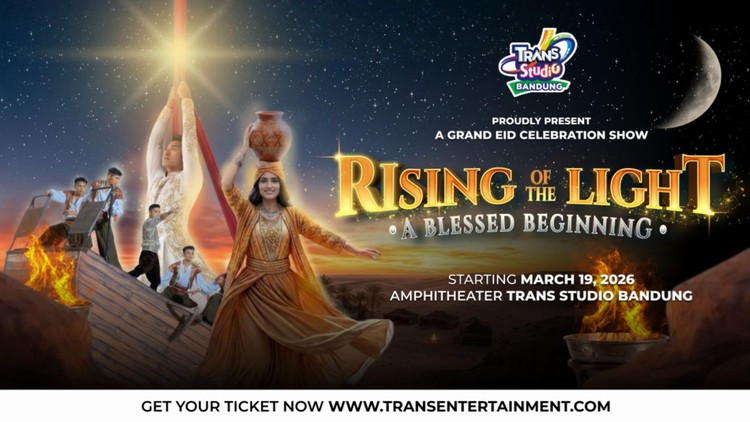 Menyambut Cahaya Kemenangan Kemegahan Rising of the Light dan Festival Kuliner di Trans Studio Bandung