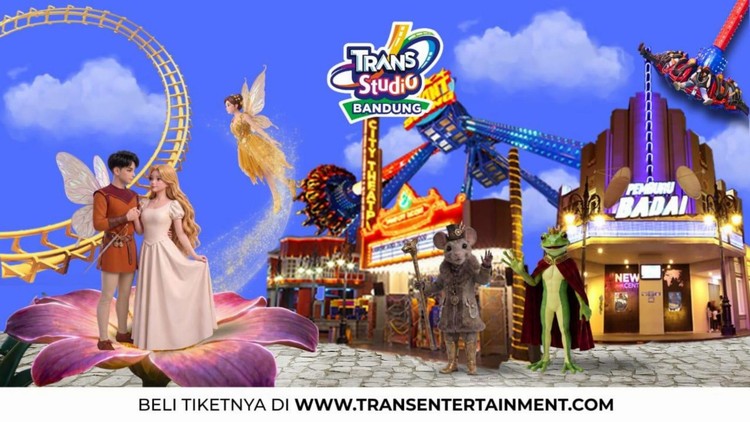 Liburan penuh keajaiban di Trans Studio Bandung bersama Thumbelina  Tinkerbell