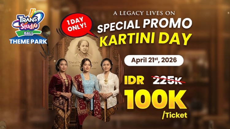 Promo Menarik Special Hari Kartini di Trans Studio Theme Park Bali