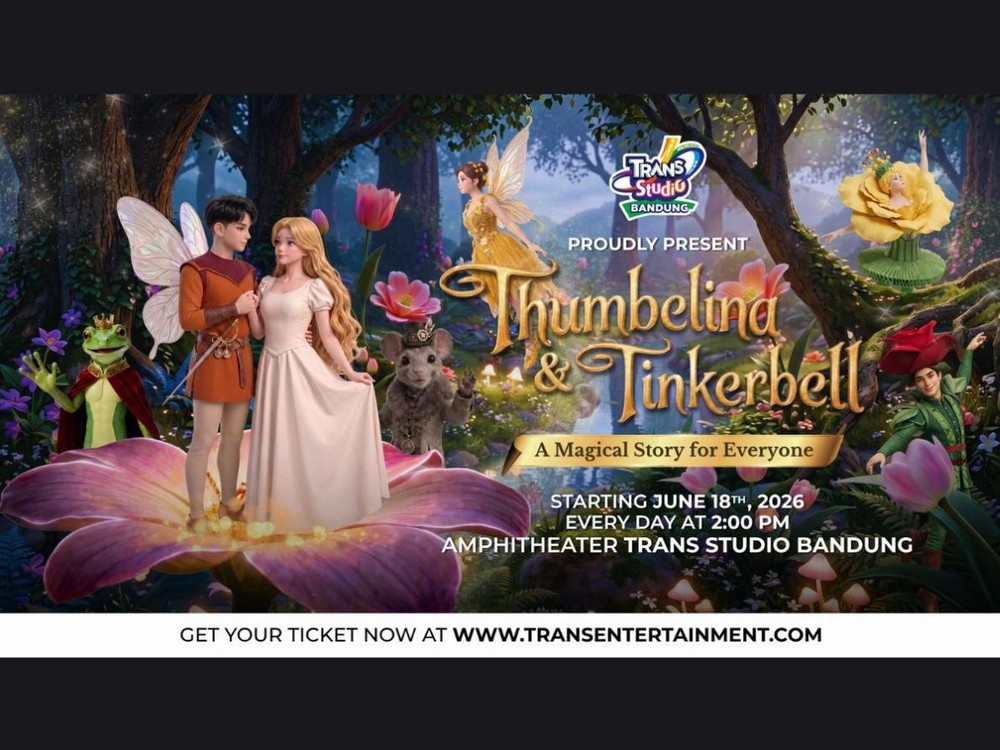 TSB 15timewa Trans Studio Bandung Luncurkan Teaterikal Thumbelina  Tinkerbell dan Promo Libur Sekolah