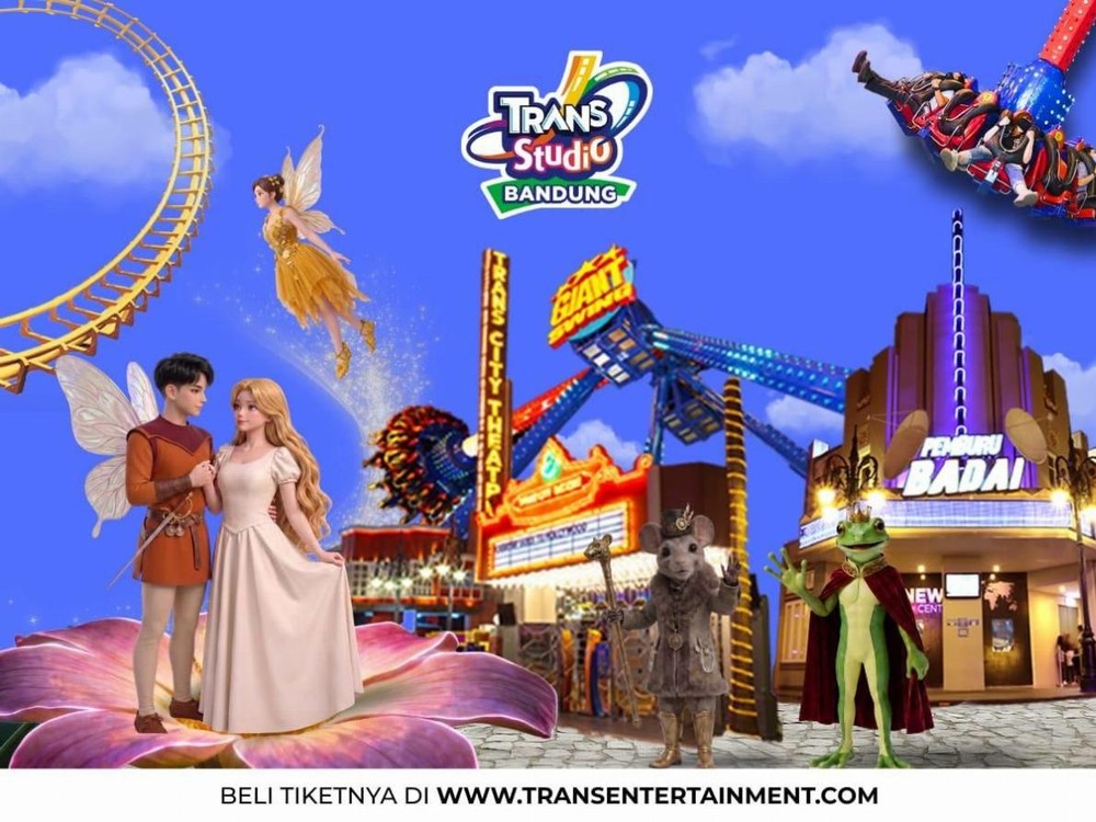 Liburan penuh keajaiban di Trans Studio Bandung bersama Thumbelina  Tinkerbell