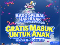 Sambut Hari Anak Nasional Trans Studio Bandung BagiBagi Kado Spesial Tiket Masuk Gratis untuk Anak