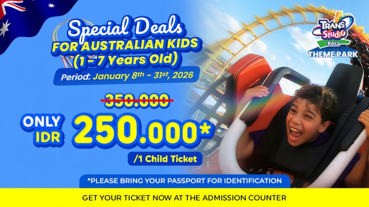 Celebrating Australian Day with a Splash of Fun at Trans Studio Theme Park Bali