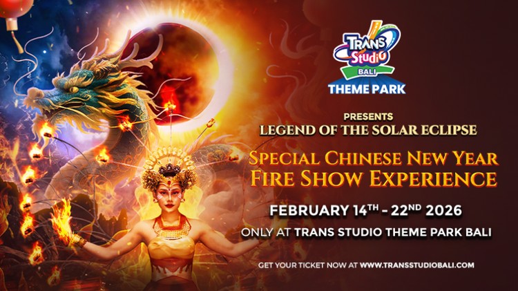 Sambut Chinese New Year Dengan Menyaksikan Pertunjukkan Api Spektakuler di Trans Studio Theme Park Bali