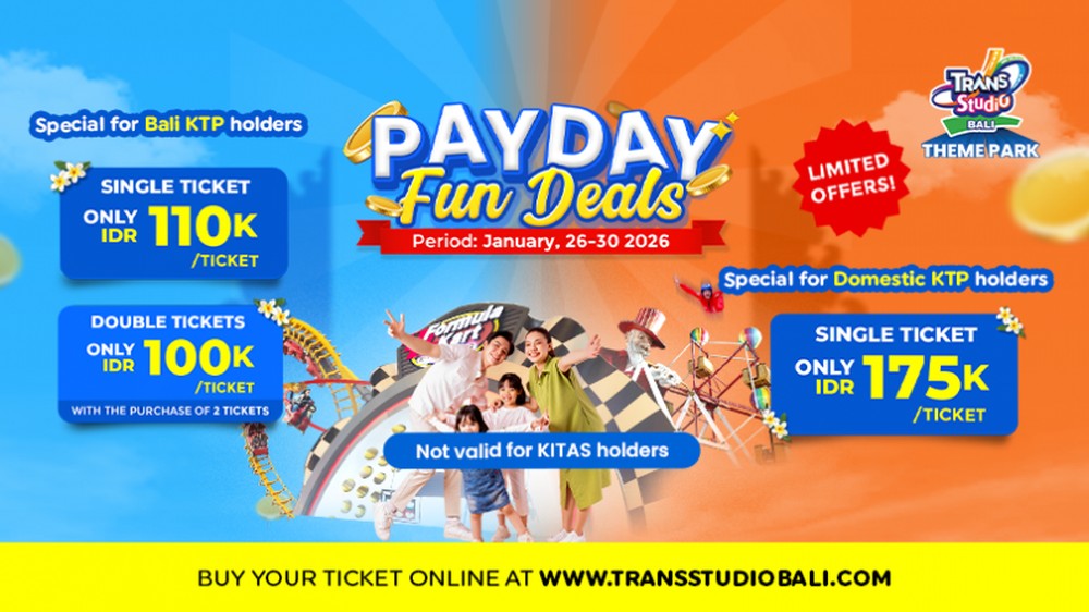 Kabar Gembira! Promo Special Ngabuburides di Trans Studio Theme Park Bali Diperpanjang, Jangan Sampai Kelewatan!