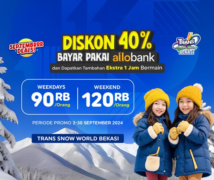 PROMO BKS ALLOBANK DISKON 40 PERSEN