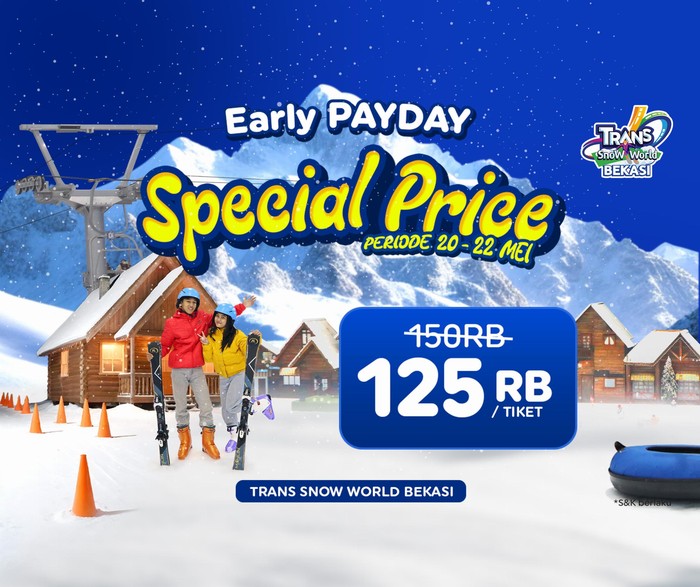 Promo BKS SPECIAL PRICE EARLY PAYDAY