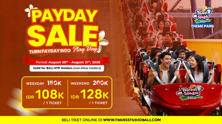 Cari Hiburan Setelah Gajian? Saatnya Nikmati Keseruan dan Promo Spesial di Trans Studio Theme Park Bali