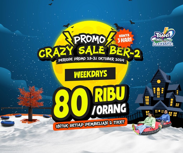 PROMO CRAZY SALE BERDUA