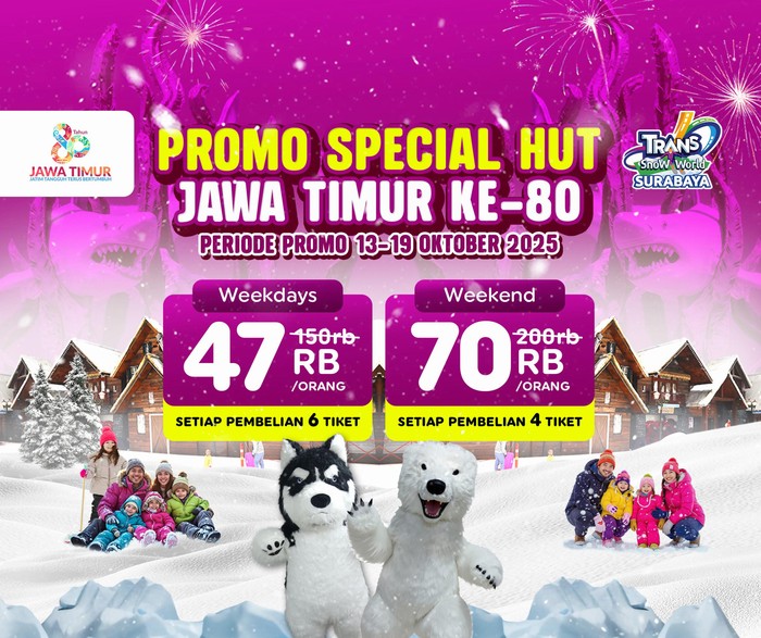 PROMO HUT JAWA TIMUR