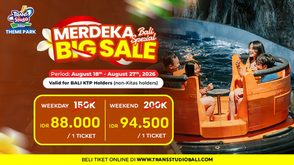 Kabar Gembira! Promo Special Ngabuburides di Trans Studio Theme Park Bali Diperpanjang, Jangan Sampai Kelewatan!