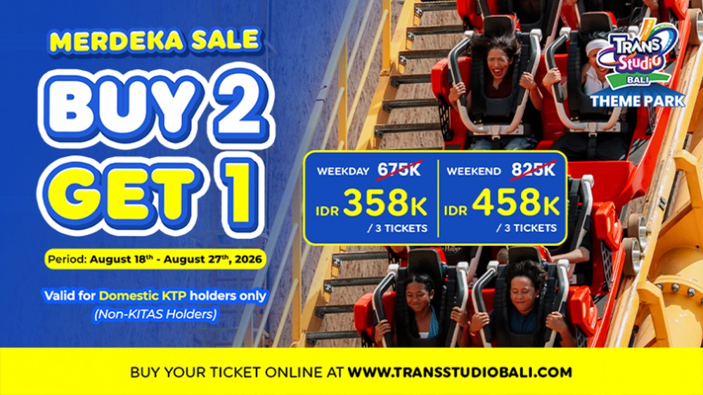 Kabar Gembira! Promo Special Ngabuburides di Trans Studio Theme Park Bali Diperpanjang, Jangan Sampai Kelewatan!