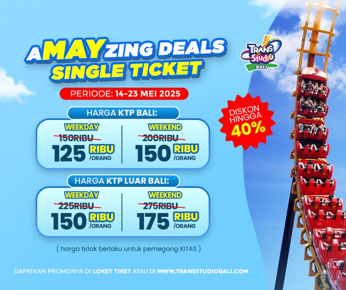 PROMO SINGLE TIKET