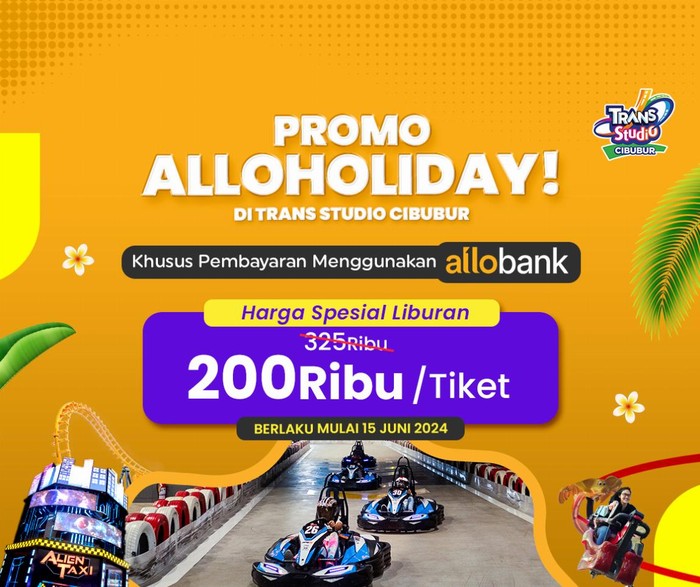 Situs resmi pembelian tiket online Trans Studio Cibubur