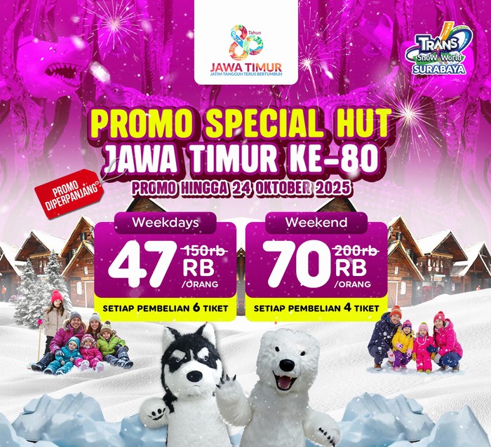 SBY HUT JAWA TIMUR EXTEND