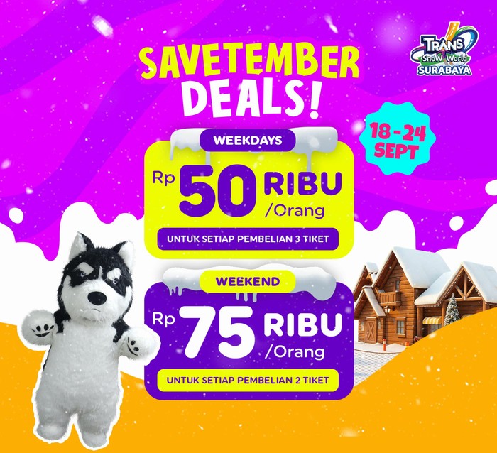 SBY PROMO Savetember DEALS
