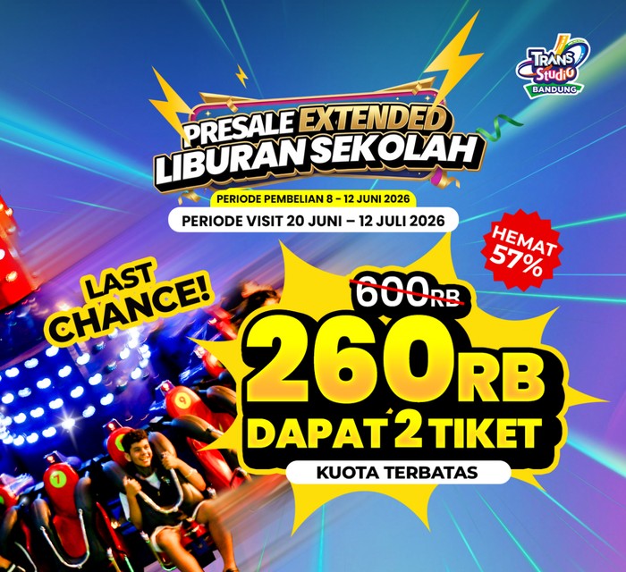 TSB PROMO PRESALE LIBUR SEKOLAH TIGA