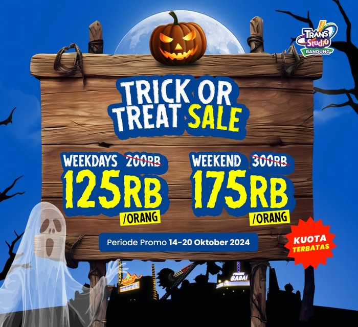 TSB PROMO trick or treat