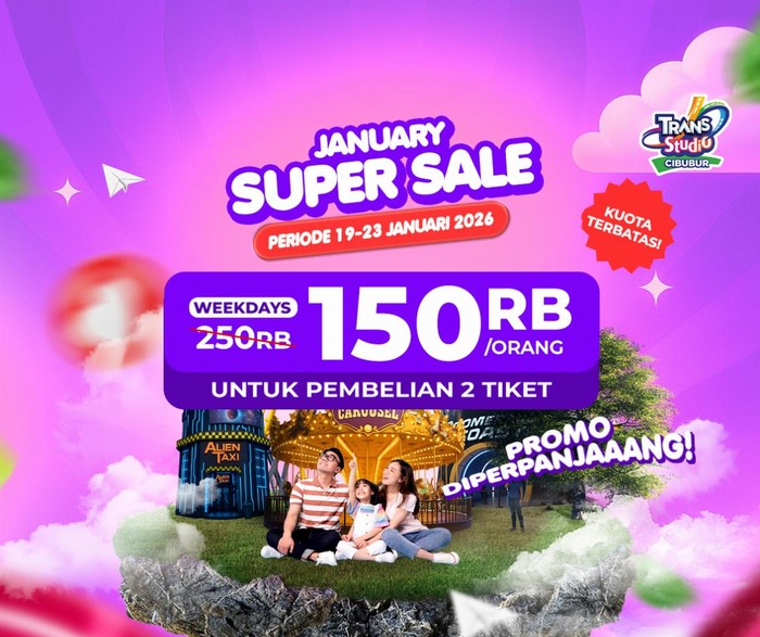 TSC PROMO JANUARI SUPER SALE EXTEND