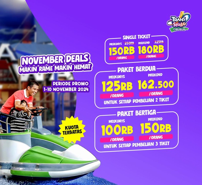 TSC PROMO NOVEMBER DEALS