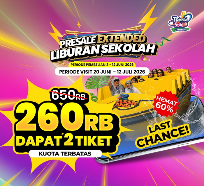 TSC  PROMO PRESALE LIBUR SEKOLAH TIGA