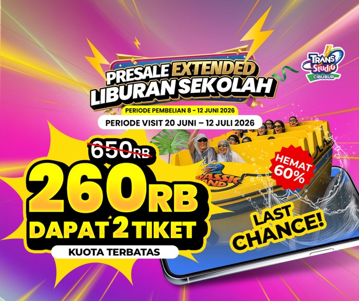 TSC PROMO PRESALE LIBUR SEKOLAH TIGA