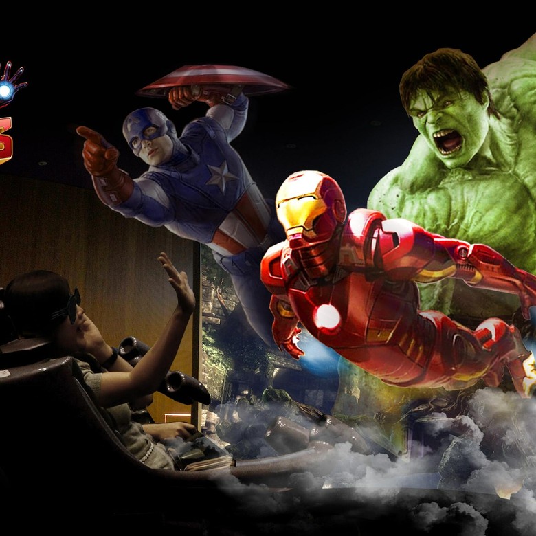 Marvel Superheroes 4D