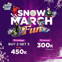Snow World Tiket Masuk Spesial Promo Bulan Maret 2021