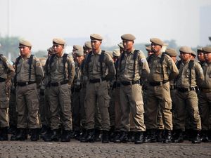 Satpol PP Bali Amankan Gedung Pemerintah Selama Hari Raya Galungan