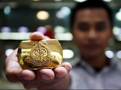 Harga Emas Sentuh Level Tertinggi dalam 15 Bulan Terakhir