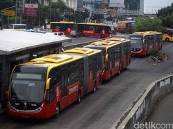 Ini Perubahan Rute Bus TransJ pada 17 Agustus