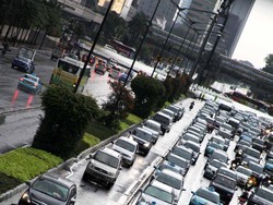 Ahok: Penghapusan Jalur Lambat Jl Jenderal Sudirman-Thamrin Dimulai Tahun Ini