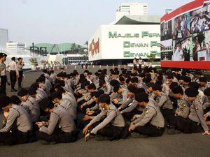 Peningkatan Keamanan Kompleks Parlemen Masih Dikaji Polri