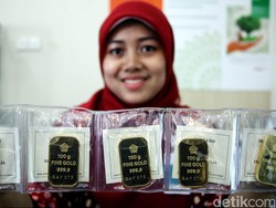 Harga Emas Antam Naik Rp 5.000/Gram