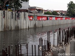 Buaya Sempat Muncul di Kali Gunung Sahari
