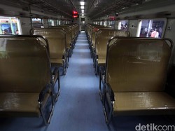 Asyik! KAI Mau Hilangkan Kursi Tegak di Kereta Ekonomi