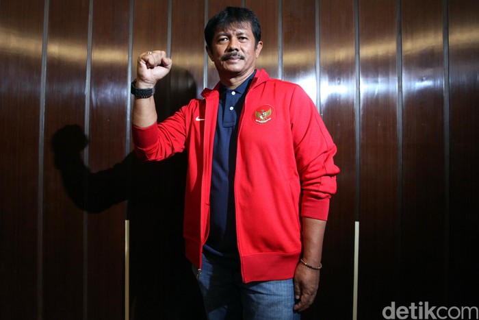 Pelatih Tim Nasional Indonesia U 19 di MNC Tower, Jakarta, Selasa (24/9/2013). File/detikFoto.