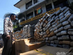 2 Bos Ganja 1 Ton Kembali Lolos dari Vonis Mati