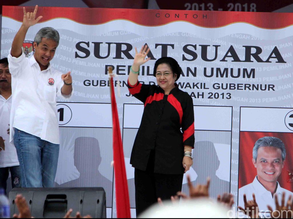 Saat Ganjar Dicap Kemlinthi dan Tak Hormati Megawati oleh Elite PDIP