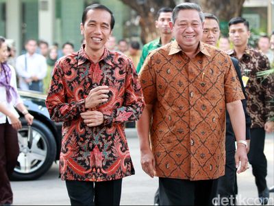 Kini Saling Puji, Ini Berbagai Momen Kehangatan Jokowi-SBY