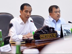 Jokowi-JK Bahas Soal APBN di Sidang Kabinet Paripurna