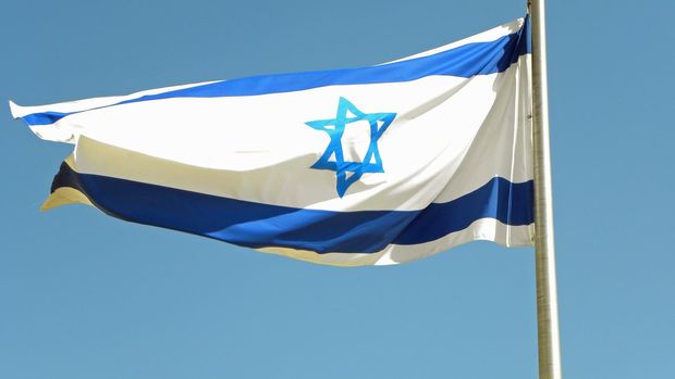 Ilustrasi Bendera Israel