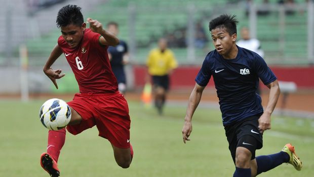 Asnawi Mangkualam Bahar dimainkan sepanjang babak dan menjadi pelindung pertahanan Garuda Nusantara di lini tengah. (