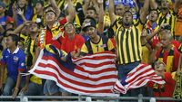 Suporter timnas Malaysia mendapat kritikan di SEA Games 2017.