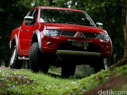 Mitsubishi Recall Triton Ganti Baut dan Mur Pijakan Kaki Samping