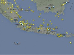 Mengapa Rute Pesawat Bisa Berbelok Jika Dilihat dari Map?