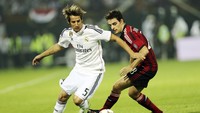 Fabio Coantrao dituding menggelapkan pajak senolai 1.291.398 euro antara tahun 2011 dan 2013. Media Spanyol, COPE, menyebut Coentrao tak pernah mendaftarkan pendapatannya ke petugas pajak Spanyol (Foto: REUTERS/Stringer).
