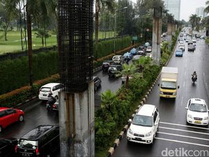 Ada Proyek LRT, Bagaimana Nasib Tiang Monorel di Kuningan?